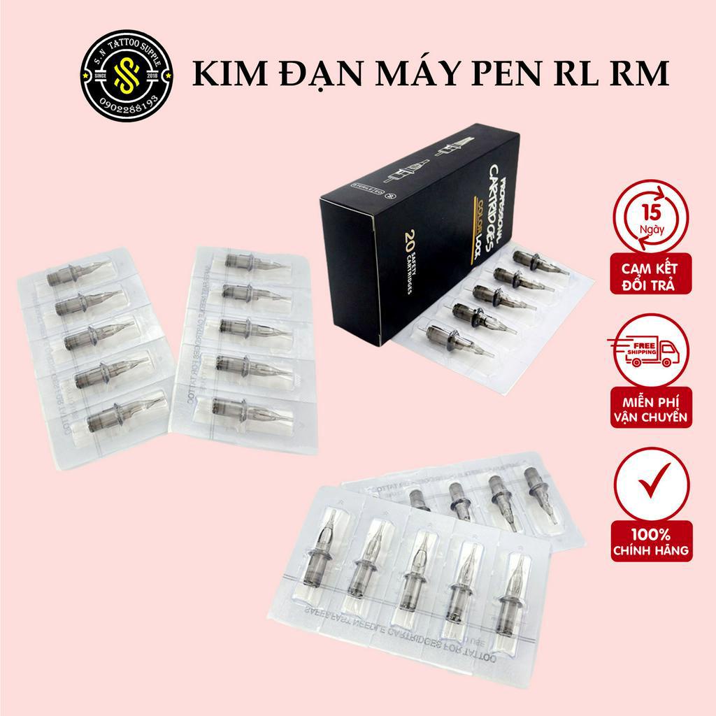Kim Đạn Máy Pen (?Tặng+ Freeship?) 1 Kim Đạn Pen Tattoo Thẩm Mỹ Các Loại