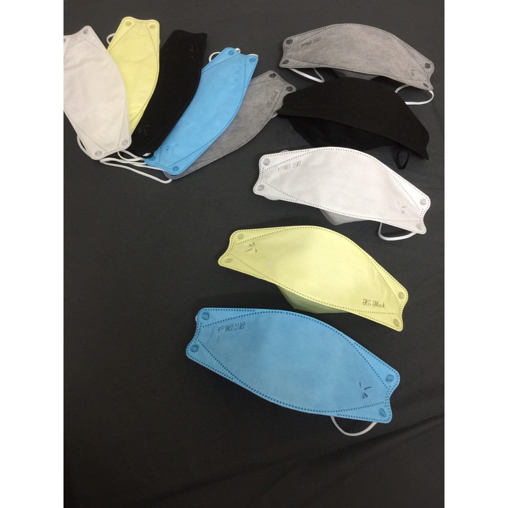 Khẩu trang 4D MASK cao cấp xuất HÀN, NHẬT kháng khuẩn, chống bụi mịn PM2.5, PM10 gói 6 cái | BigBuy360 - bigbuy360.vn