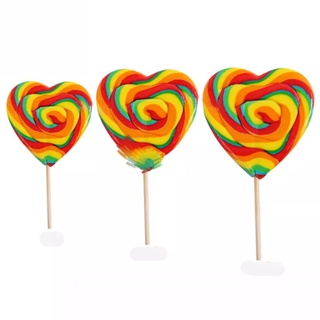 KẸO MÚT CẦU VÒNG NHIỀU MÀU XINH XẮN NGỌT NGÀO QUÀ TẶNG CHO BÉ ( combo 25 cây)