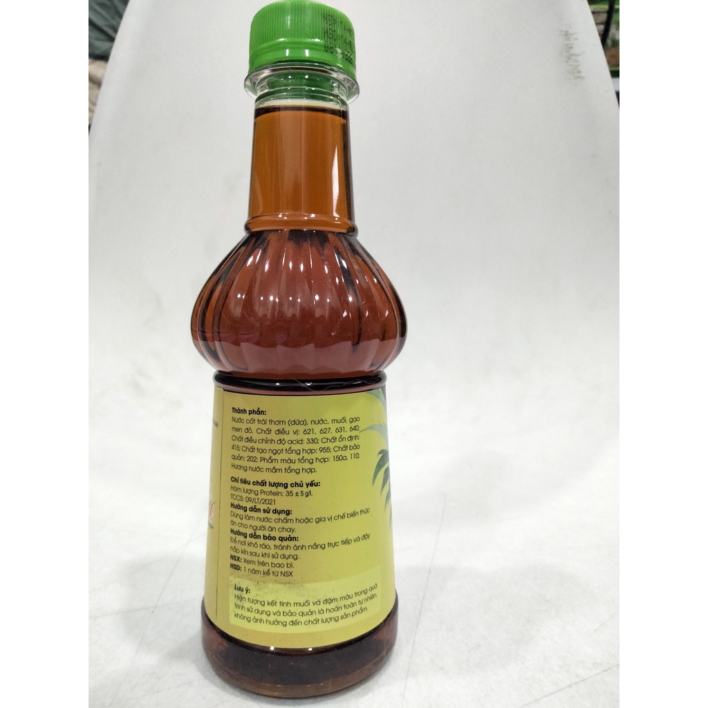 Nước mắm chay Liên Thành, chai 300ml