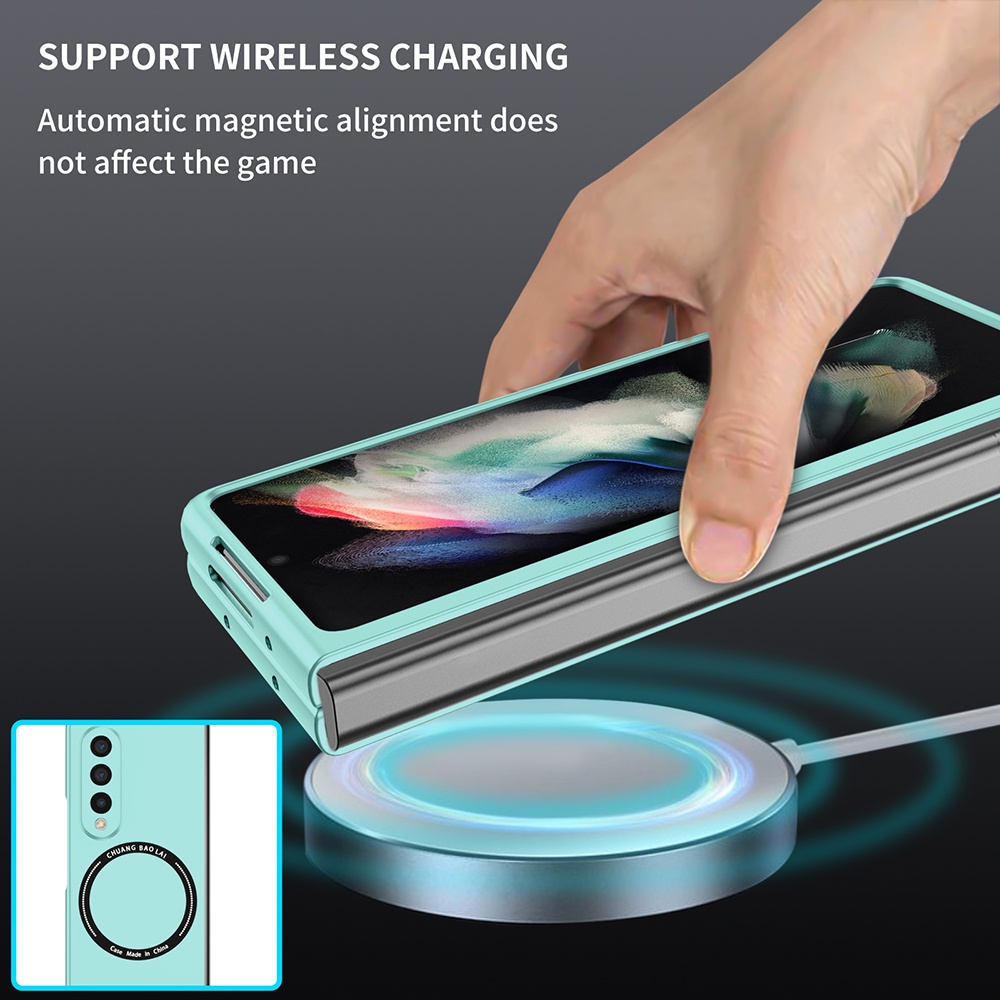 Chống Sốc Ốp Điện Thoại Từ Tính Chống Rơi Cho samsung galaxy z fold 5 4 3 fold5 fold4 fold3 5g