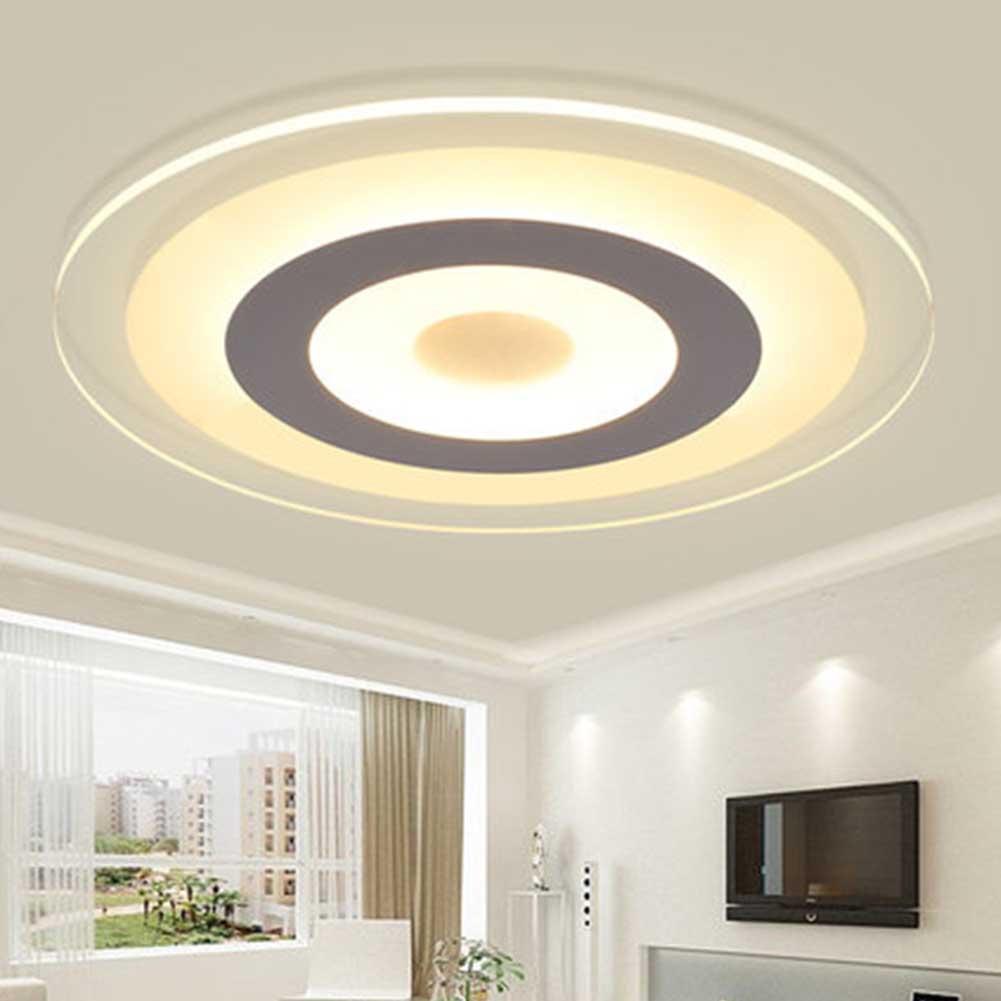 Đèn Led Gắn Trần Nhà Hình Tròn Siêu Mỏng Trang Trí Nhà Cửa