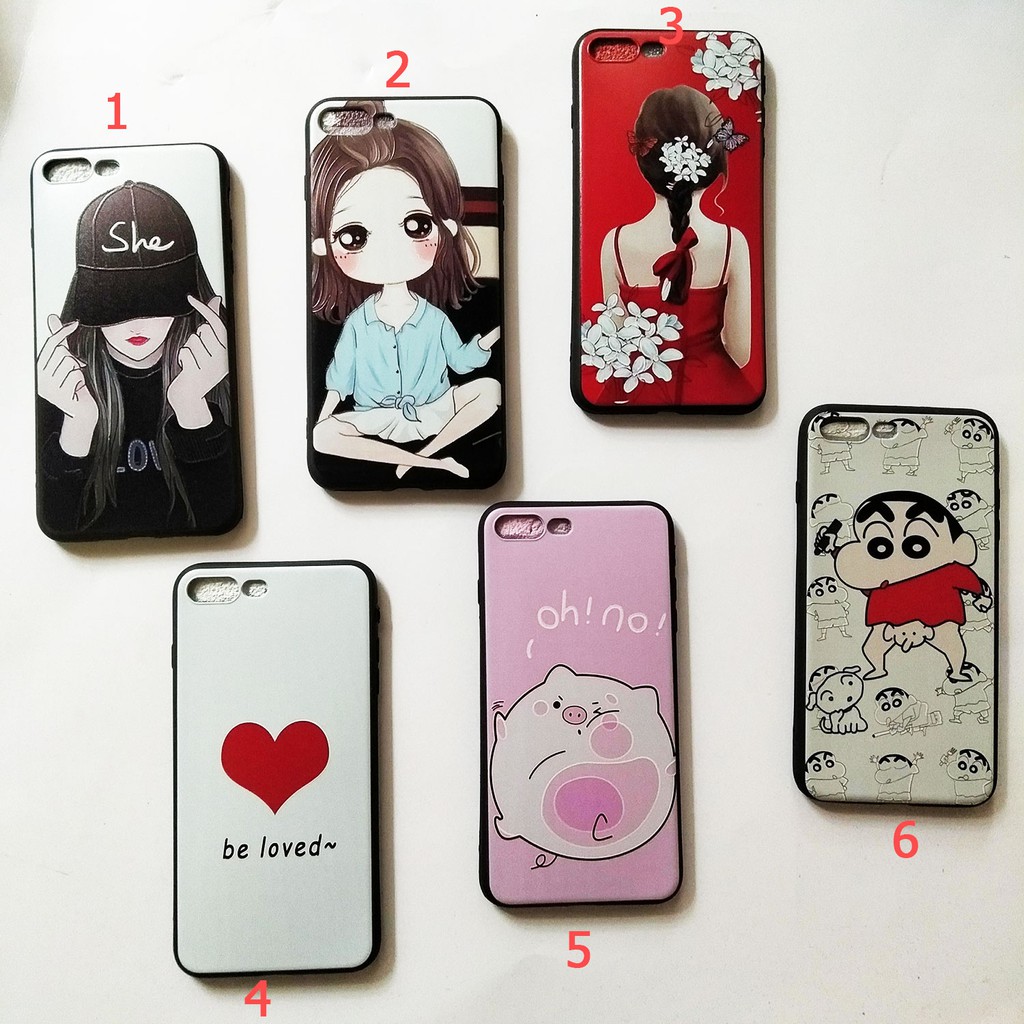 ỐP Lưng Iphone 7plus 8plus ỐP Dẻo 6D
