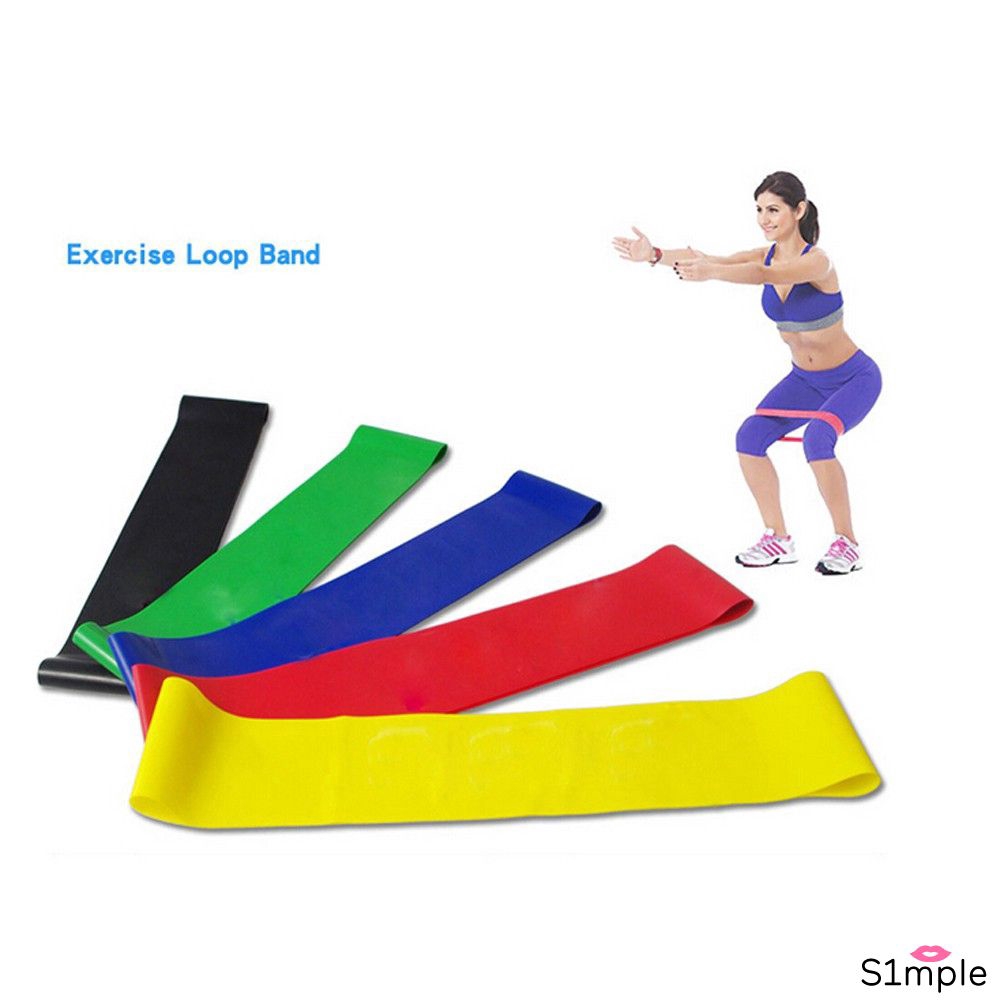 【CJY】 NEW Resistance Band Available Latex Gym Strength Training Loops Bands Fitness Equipment Multi Color Multi Size Band