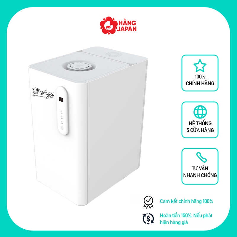 Máy rửa bình sữa thông minh Agii 02 ( rửa - tiệt trùng - sấy khô) - Bảo hành chính hãng