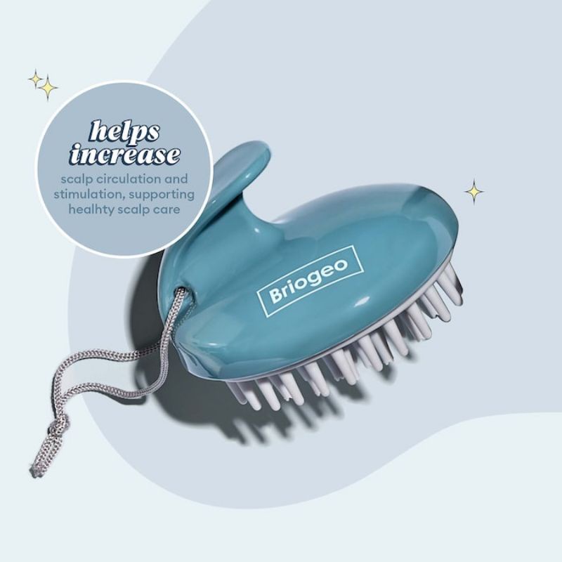 Lược massage lưu thông máu giảm rụng tóc Briogeo Scalp Revival Stimulating Therapy Massager