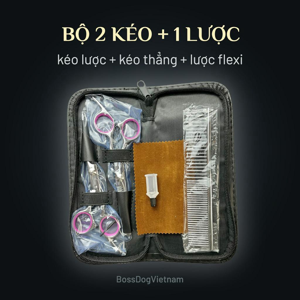 Bộ kéo cắt tỉa lông chó mèo  | BossDog