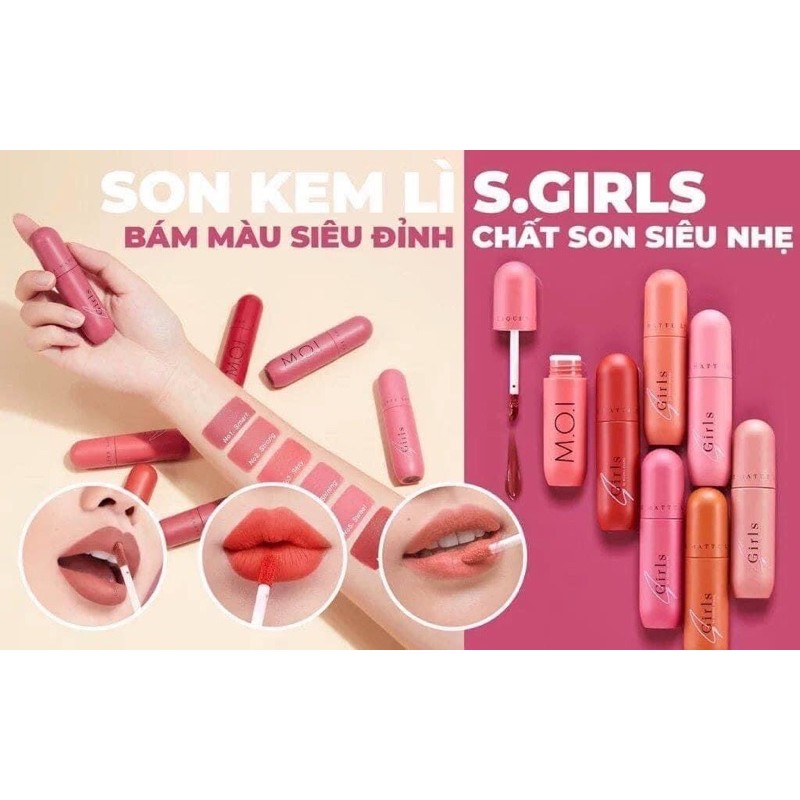 [Có sẵn] [Ảnh thật] [Chính hãng] Son kem giữ màu lâu trôi, chống thấm nước | BigBuy360 - bigbuy360.vn