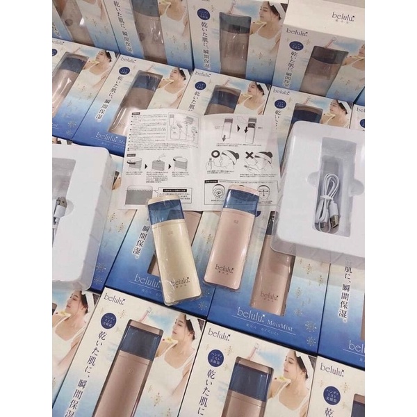 Máy xịt khoáng Nano-Belulu Moistmist
