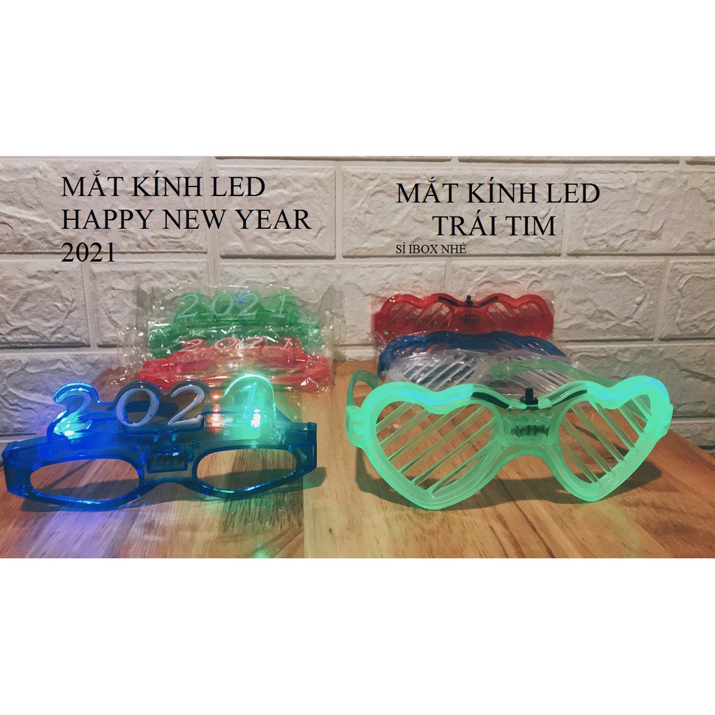 (FREESHIP)Mắt Kính đèn Led 3 chế độ