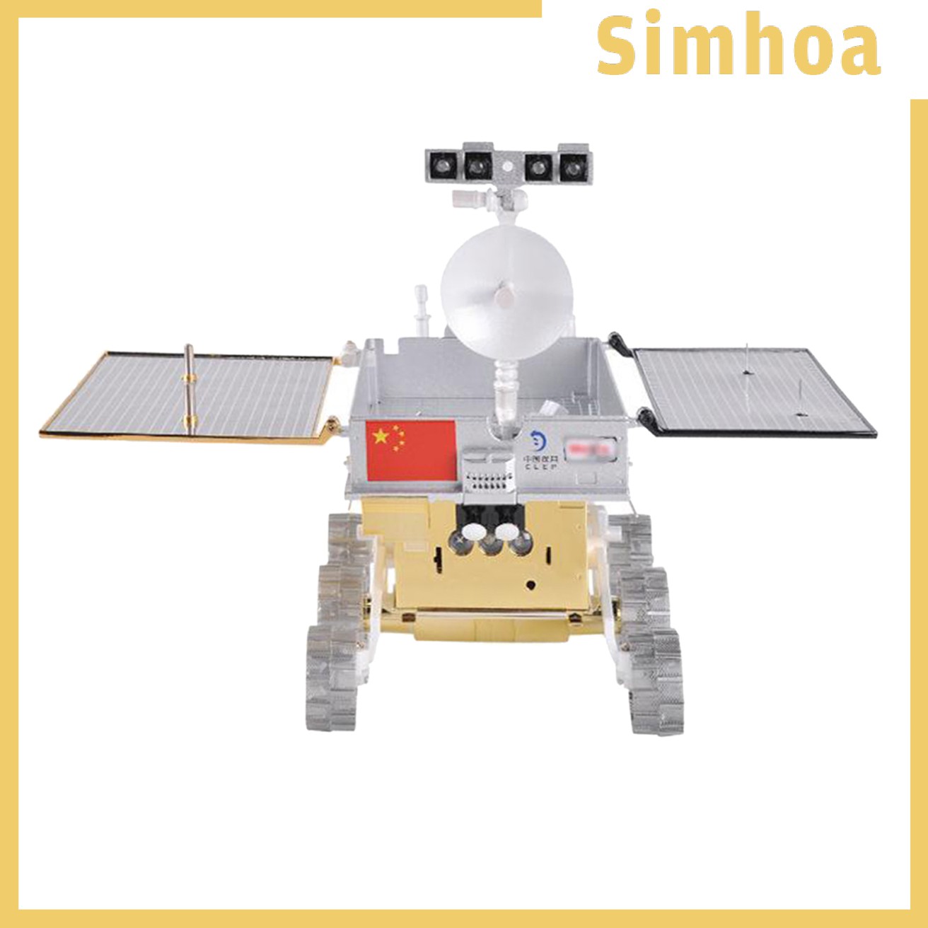 Mô Hình Xe Lunar Rover 3d Tỉ Lệ 1 / 16 Bằng Kim Loại