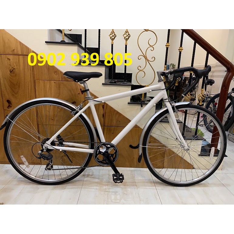 XE ĐẠP NỘI ĐỊA NHẬT ĐỀ SHIMANO TAY LÁI CONG ZIN NGUYÊN BẢN - LHệ Gian Hàng để nhận KM Ạ