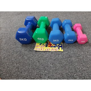 Tạ tay cao su 1kg - đôi , tạ tập gym yoga cho nam nữ, tạ tập tại nha