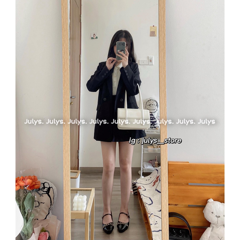Áo blazer 2 lớp đệm vai form RỘNG (ảnh thật kèm video) | BigBuy360 - bigbuy360.vn