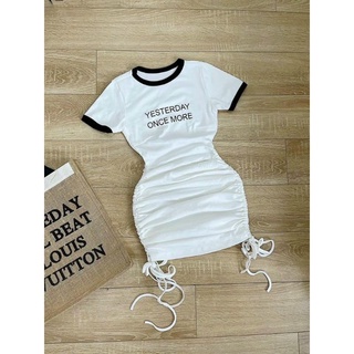 đầm  dây rut bé gái