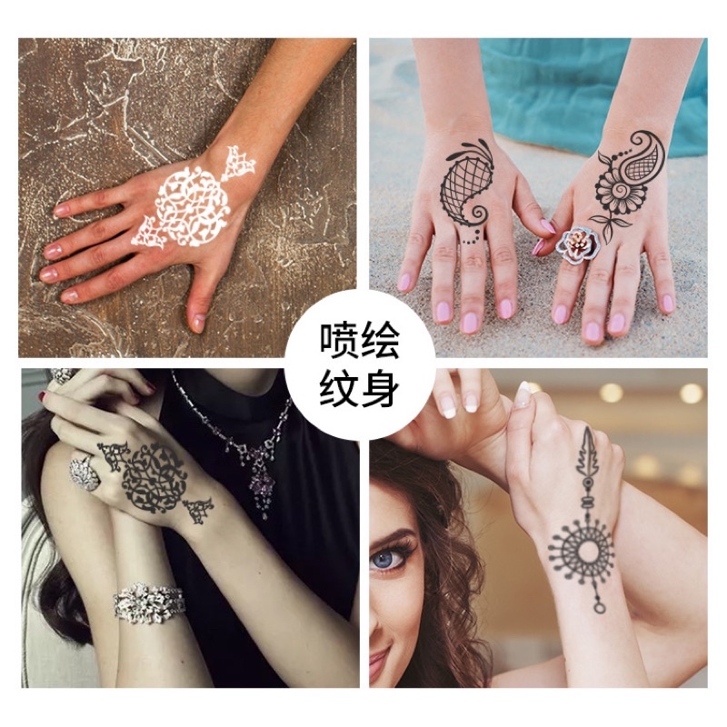 Hình xăm dán tatto size lớn nhiều hình