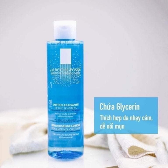 (CHÍNH HÃNG) Nước Cân Bằng Giàu Khoáng Dành Cho Da Dầu &amp; Da Nhạy Cảm Toner Laroche Posay 200ml