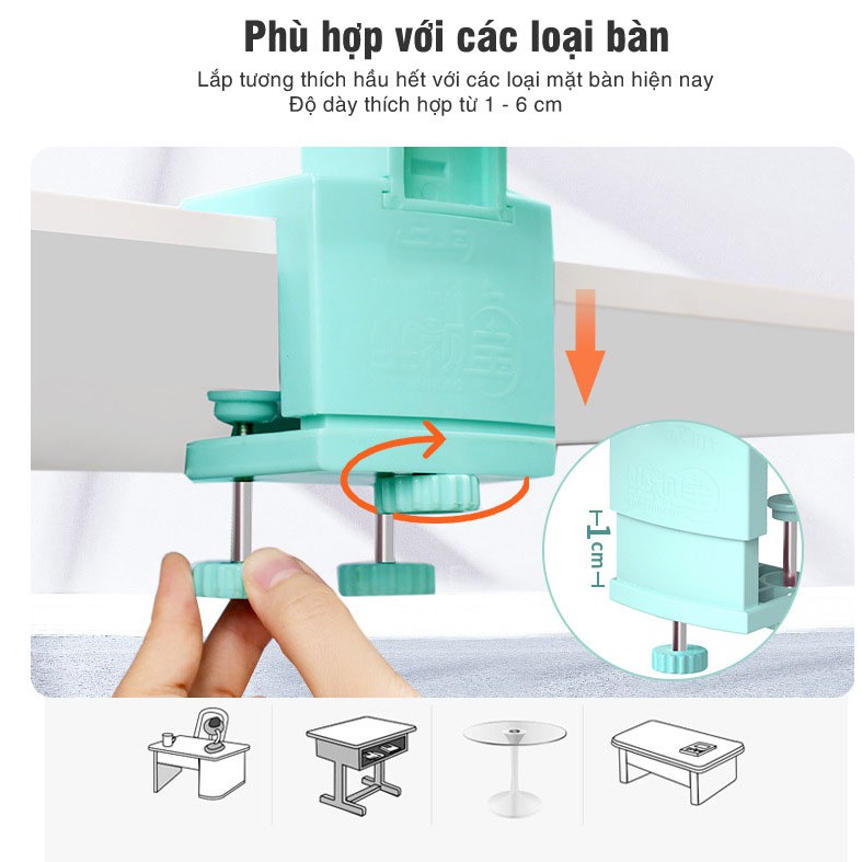 [Freeship] Giá Đỡ Cằm Chống Cận Thị Và Cong Vẹo Lưng Cho Bé