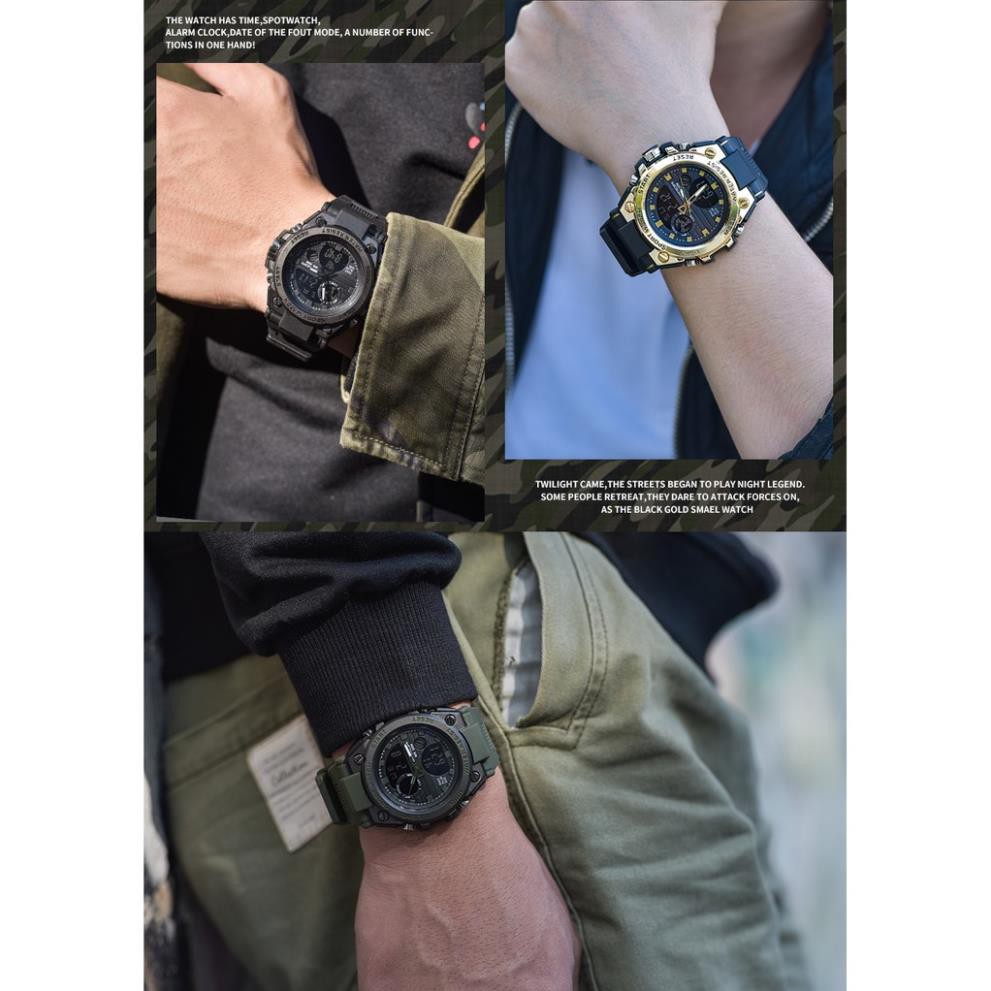 [HÀNG CAO CẤP] Đồng hồ Nam SANDA CHRISTIAN JAPAN Chuẩn Quân Đội - 2 Máy Chạy Song Song - Chống Nước Tốt | BigBuy360 - bigbuy360.vn