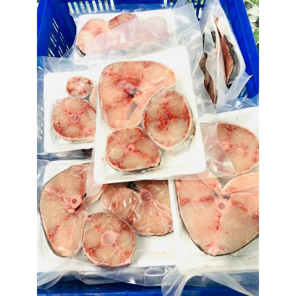 Cá bớp làm sạch cắt khoanh BNS (500g)