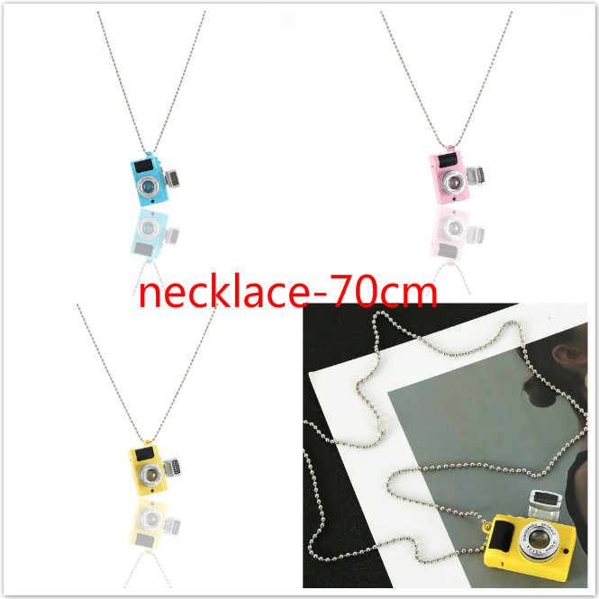 [ Mã FAHOTCB1505 giảm 10K đơn bất kỳ] vòng cổ Choker Mặt Máy Ảnh Có Đèn Led Phong Cách Punk Hàn Quốc