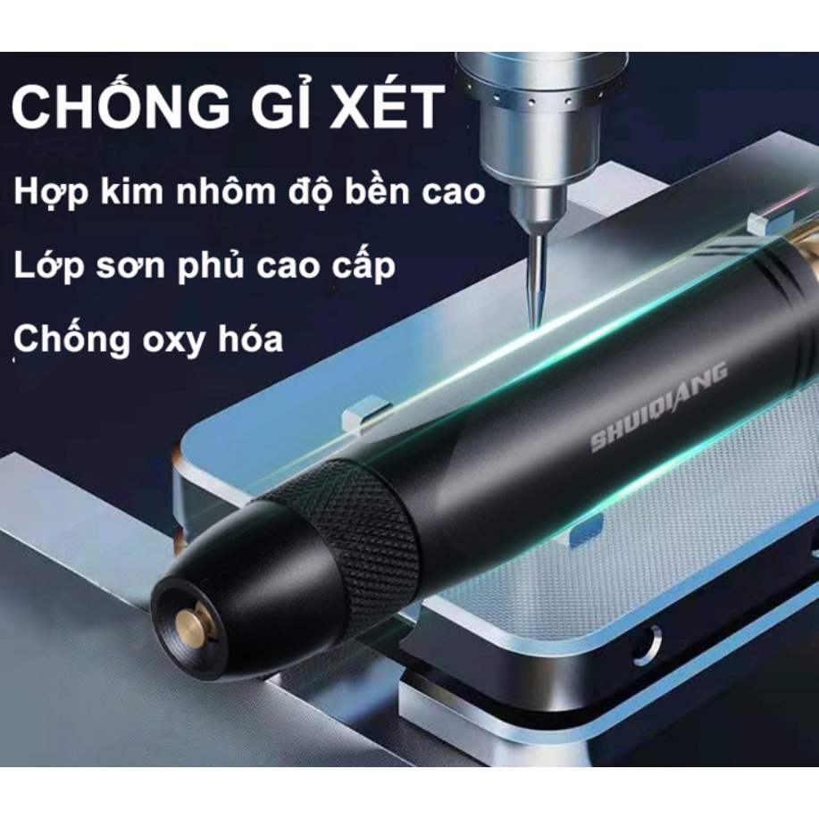 Đầu vòi xịt tăng áp bằng hợp kim Nhôm cao Cấp, rửa xe hơi, rửa sân, tưới cây, làm vườn, điều chỉnh được áp lực nước...