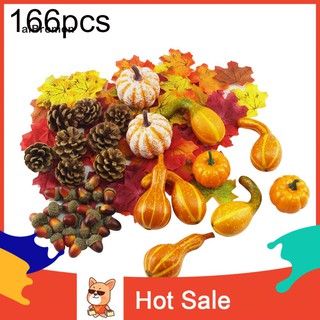 Bộ 166 mô hình trái cây nhân tạo dùng trang trí nhà cửa