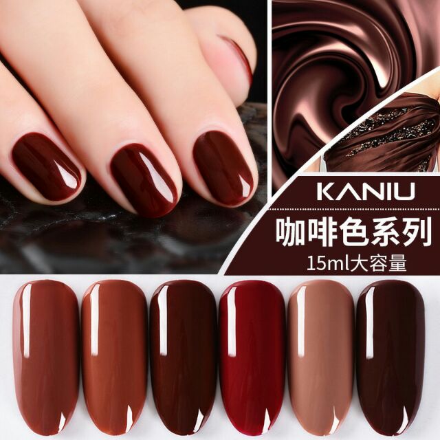 Set sơn kaniu nâu socola