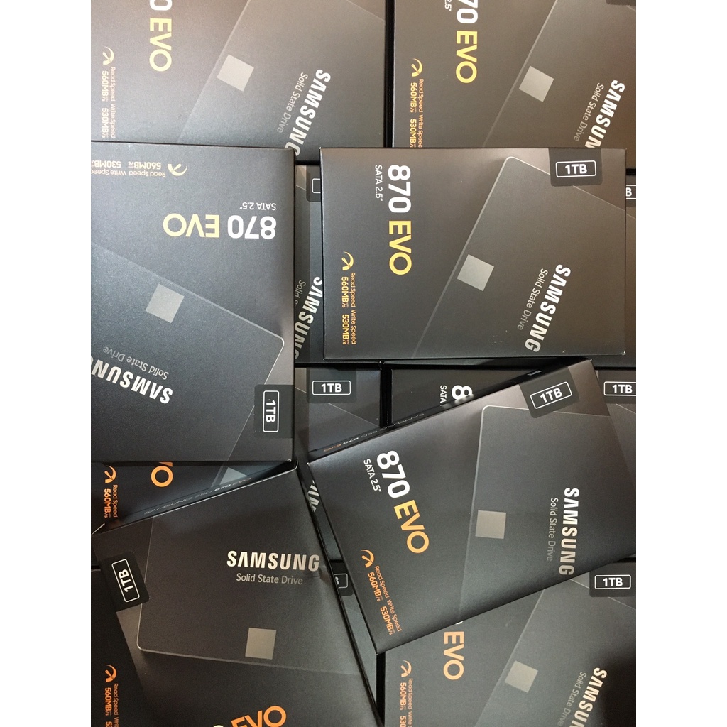 Ổ cứng SSD Samsung 870 EVO 1T/500GB/250G SATA III 6Gb/s 2.5 inch  BH 5 NĂM