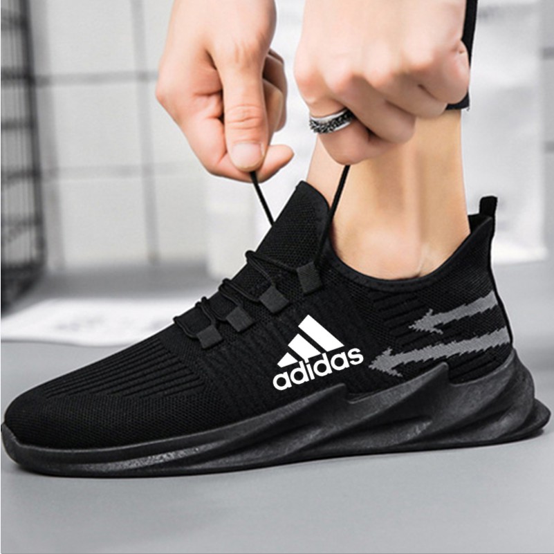 Giày Thể Thao Adidas Size 39-44 Siêu Nhẹ Phối Lưới Thoáng Khí Thời Trang Mùa Hè Cho Nam