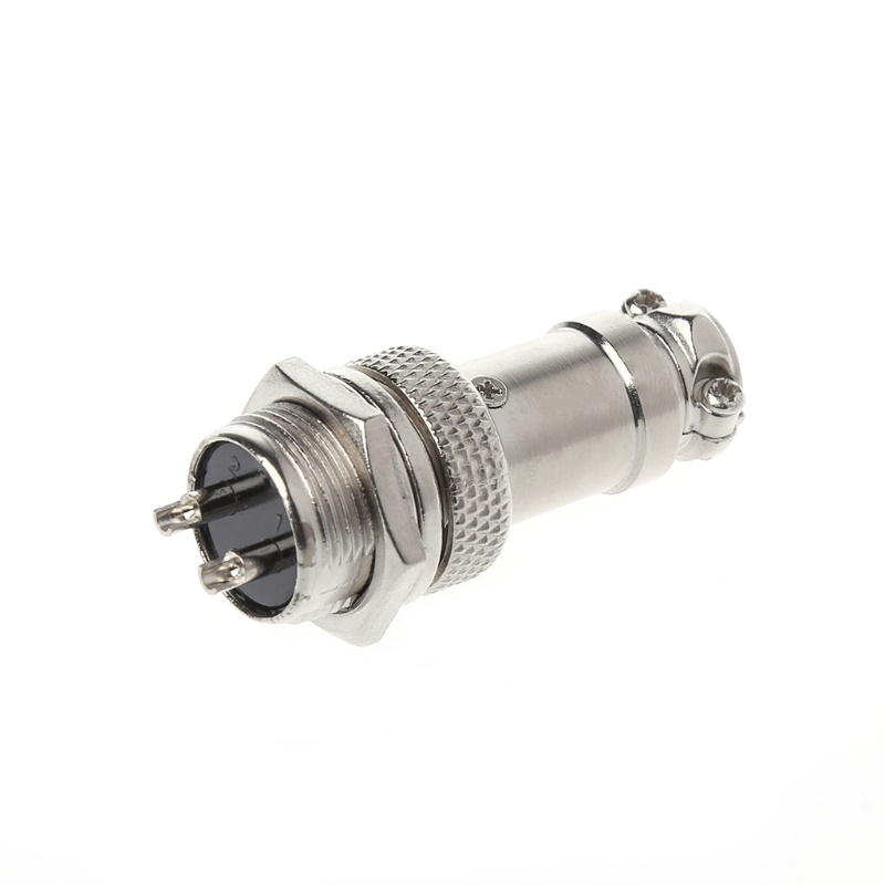 Đầu Nối Dây Điện Bằng Kim Loại 16mm 2 / 3 / 4 / 5 / 6 / 8 / 9 Pin Gx16