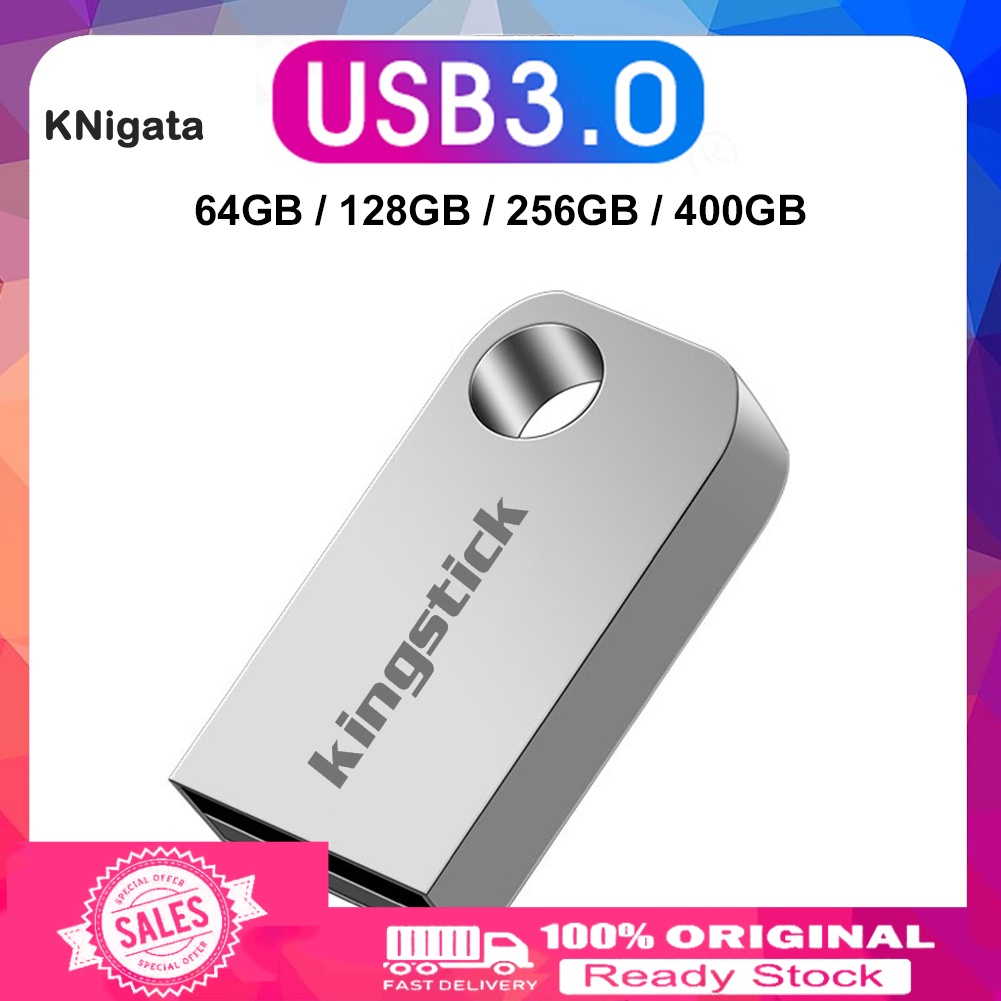 Kk Ổ Đĩa Flash 64 / 128 / 256 / 400gb Cỡ Lớn Kèm Đầu Chuyển Đổi Otg