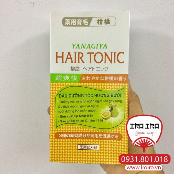 Tinh Dầu Bưởi Thiên Nhiên Nhật Bản Dưỡng Tóc 240ml | BigBuy360 - bigbuy360.vn