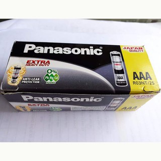 Combo vỉ 2 viên pin Panasonic AAA, pin đũa