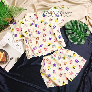 Set bé gái yukata mùa hè rực rỡ