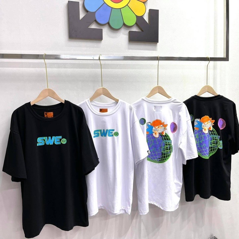 ÁO THUN SWE MOZZIE WORLD ( tag mác chính hãng )