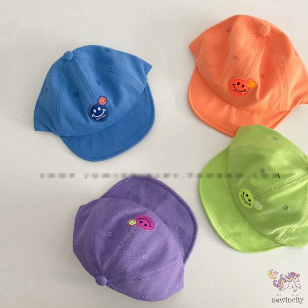 Mũ lưỡi trai họa tiết hoạt hình phong cách Hàn Quốc dành cho bé