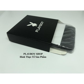 Ví Da Nam Playboy màu đen VDN01