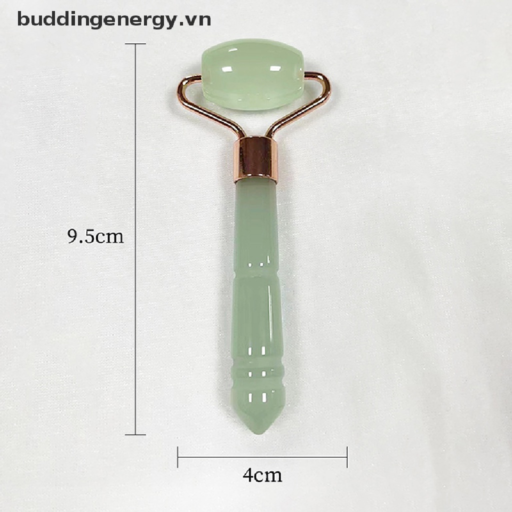 Cây lăn mát xa mặt một đầu đá ngọc bích chăm sóc da