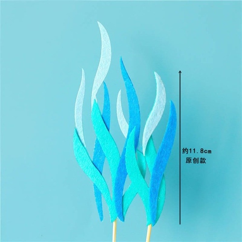 Phụ Kiện Trang Trí Bánh Kem Chủ Đề Nàng Tiên Cá Dễ Thương