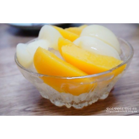 [SEMPIO] ĐÀO TRẮNG ĐÀO VÀNG HÀN QUỐC 400G - [샘표] 샘표 황도/백도 400G