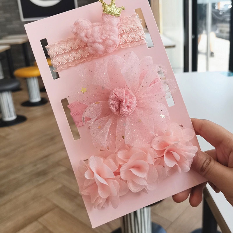 Set 3 Băng Đô Nơ Xinh Xắn Dành Cho Bé Gái