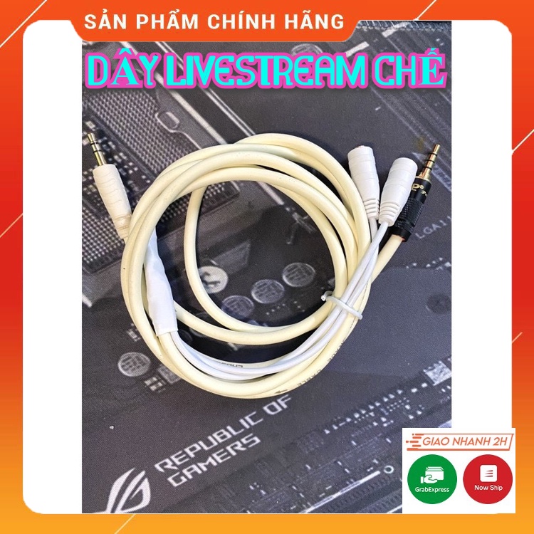 Dây Livestream Chế Hát Song Ca C7,C11. Dây Livestream Chất Lượng, Âm Thanh Sống Động. Bảo Hành 12 Tháng