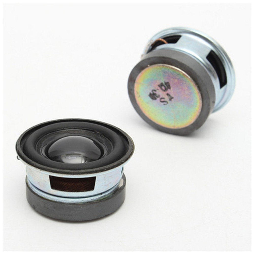 DIYMORE Loa âm thanh 4 Ohm 3W 36mm 40mm viền đen bằng PU có nam châm DIY