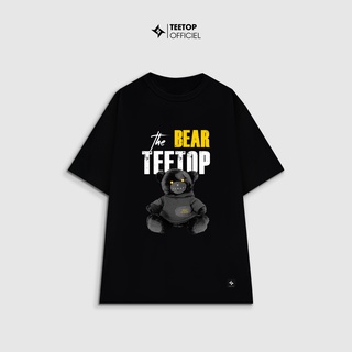 Áo thun tay lỡ in hình unisex The Bear TeeTop