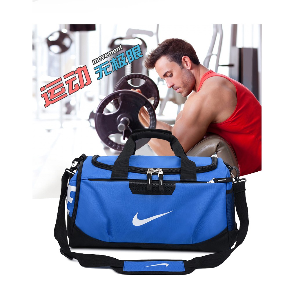 NIKE Phòng tập thể dục Khô ướt Ngăn cách Nam nữ Túi tập thể thao Sling Du lịch xách tay Túi tập thể dục Yoga