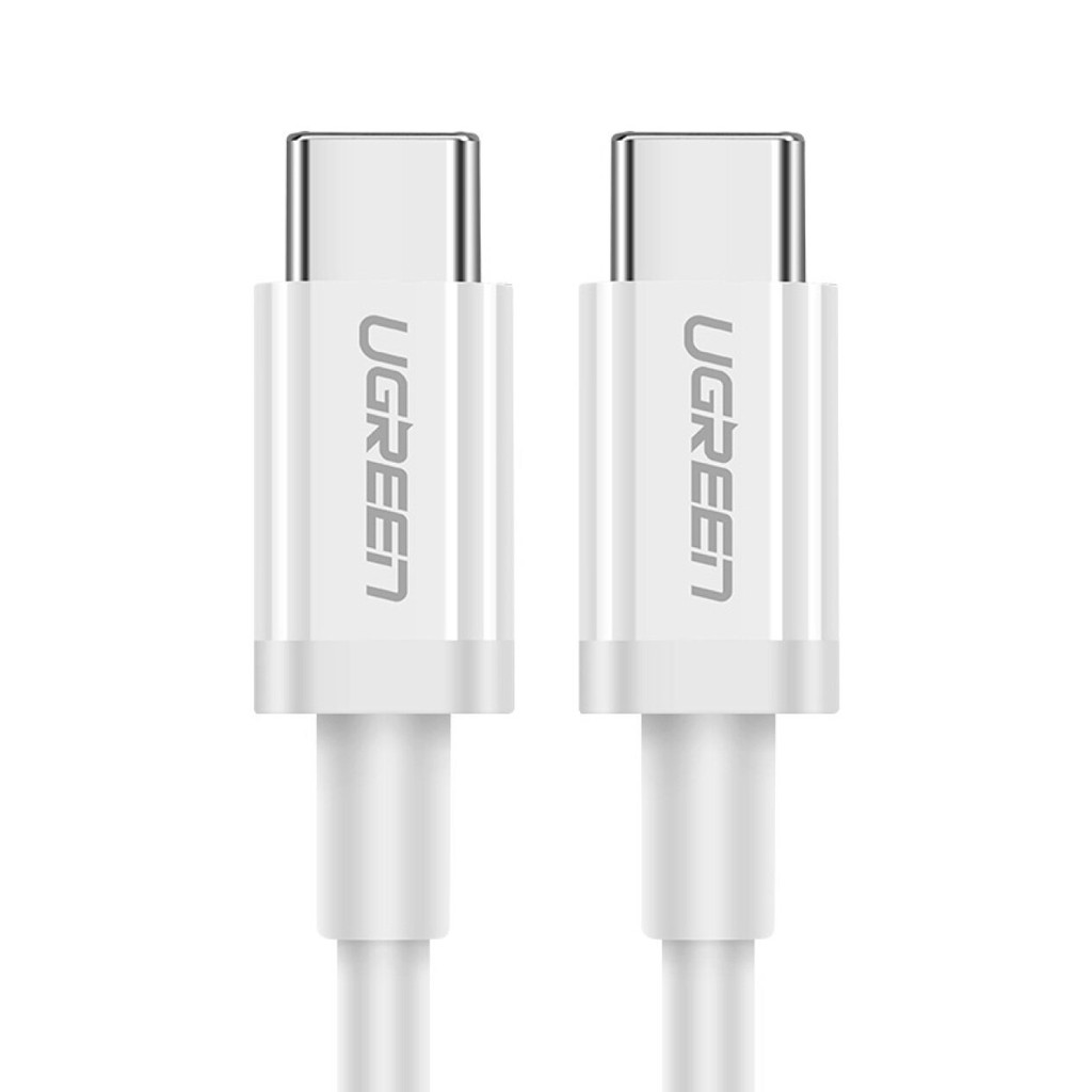 Cáp sạc nhanh USB-C sang USB-C dòng 3A, dài từ 0.25-2m UGREEN US264