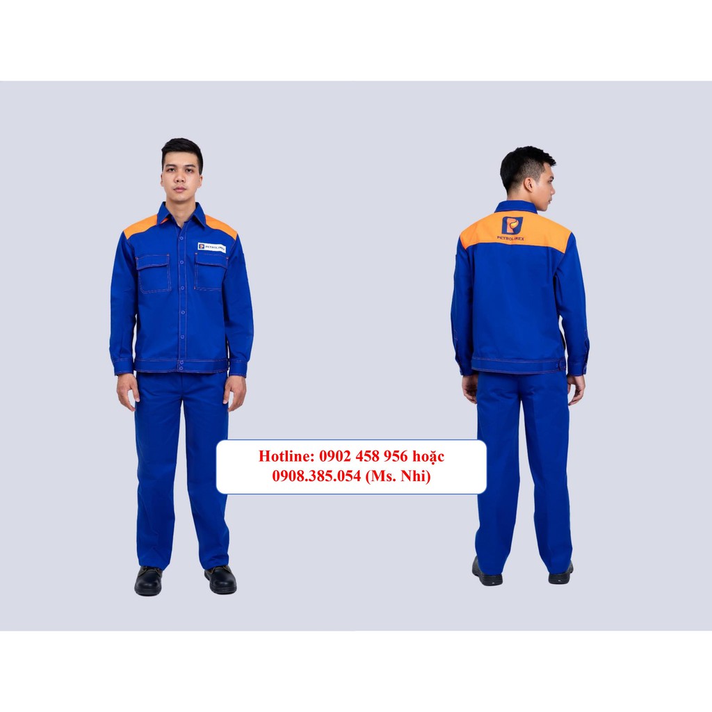 Quần Áo Bảo Hộ Lao Động Vải KaKi Nam Định Dành Bên Ngành Xăng Dầu, Dầu Khí