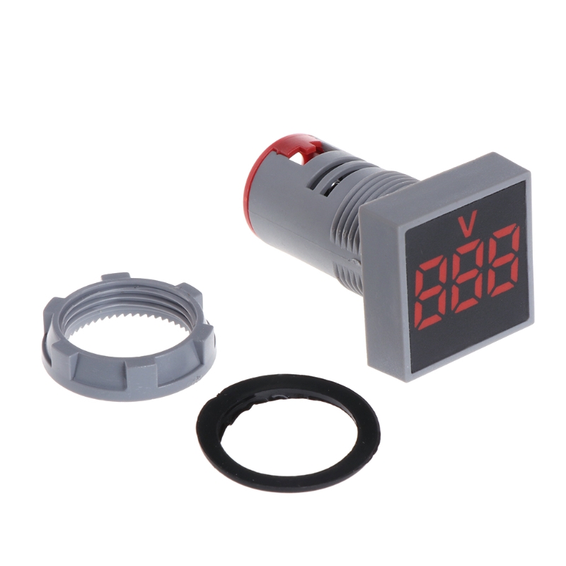Vôn Kế Điện Tử 22mm Ac 12-500v