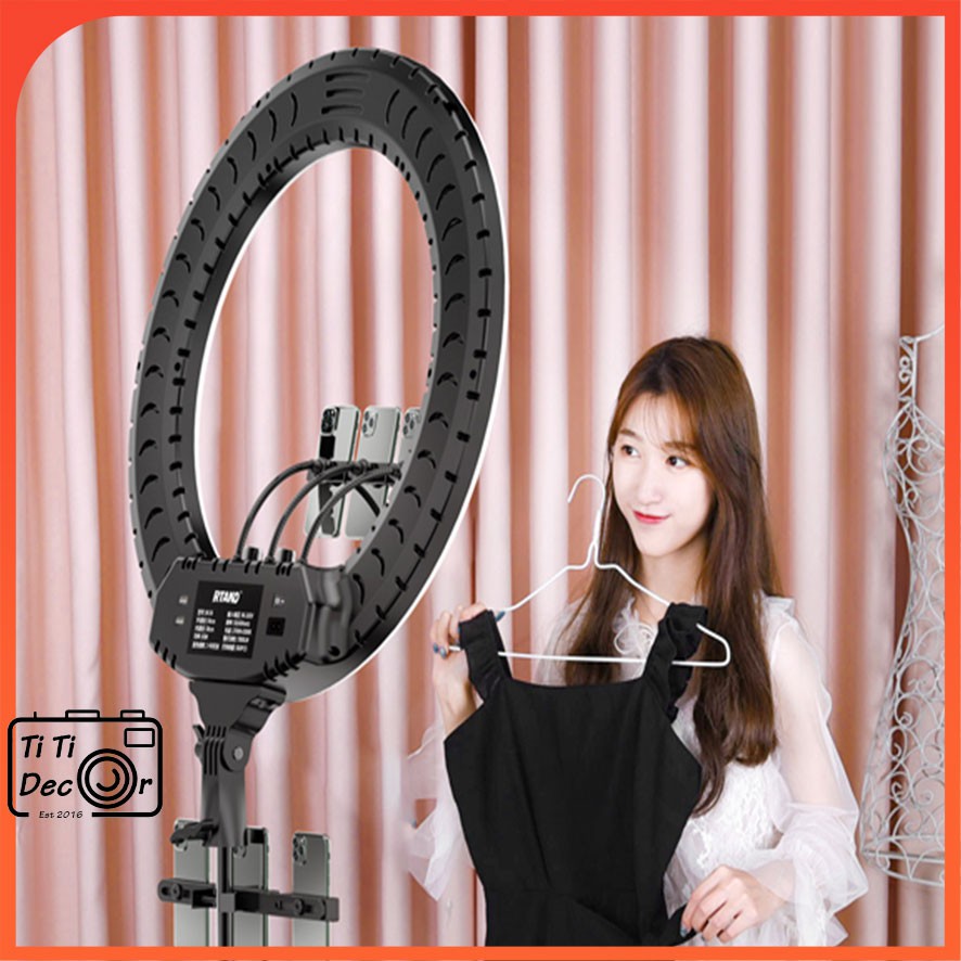 Đèn Led Ring - Chuyên trợ sáng livestream, chụp ảnh blogger, Tik tok, video hướng dẫn trang điểm - TiTi Decor